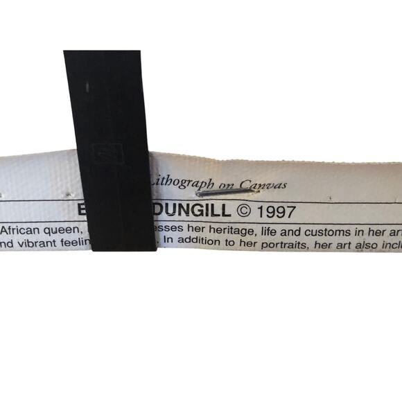 Vintage 1997 Lithograph Elaine Dunghill Fruitful Thoughts 21x17 - Picture 8 of 11